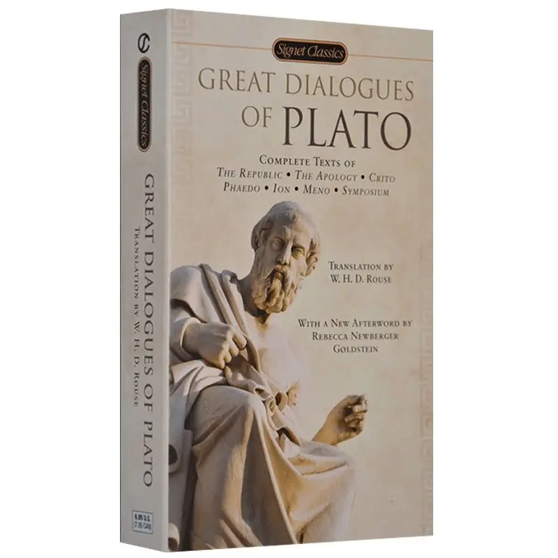 

English original novel and philosophy book Great Dialogues of Plato, the English version of the Utopia