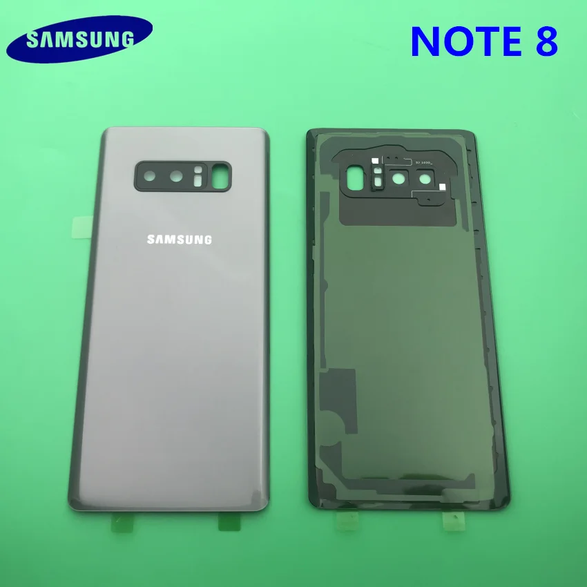 10 шт./лот Оригинальный Новый Samsung Galaxy Note8 Note 8 задняя крышка батарейного отсека 3D