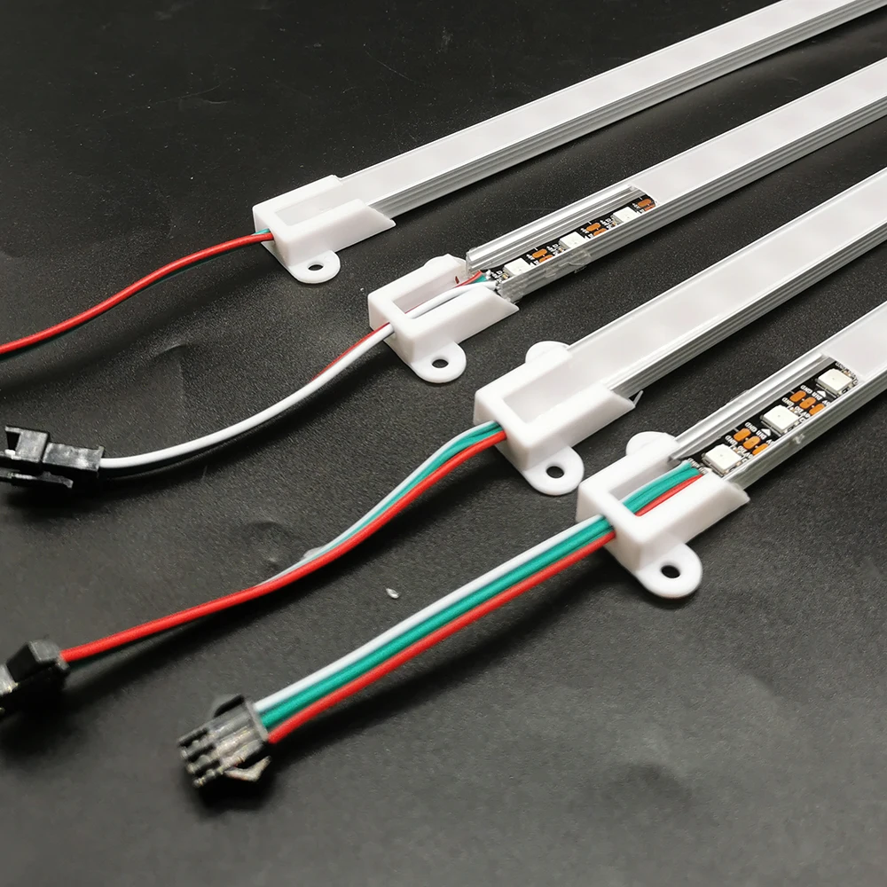 DC5V 50/33 см LED алюминиевая жесткая бар винный шкаф светильник WS2812 умная ИС