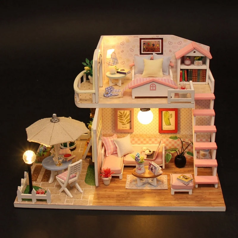 Игрушки для детей Миниатюрная игрушка-головоломка Diy Модель кукольного дома