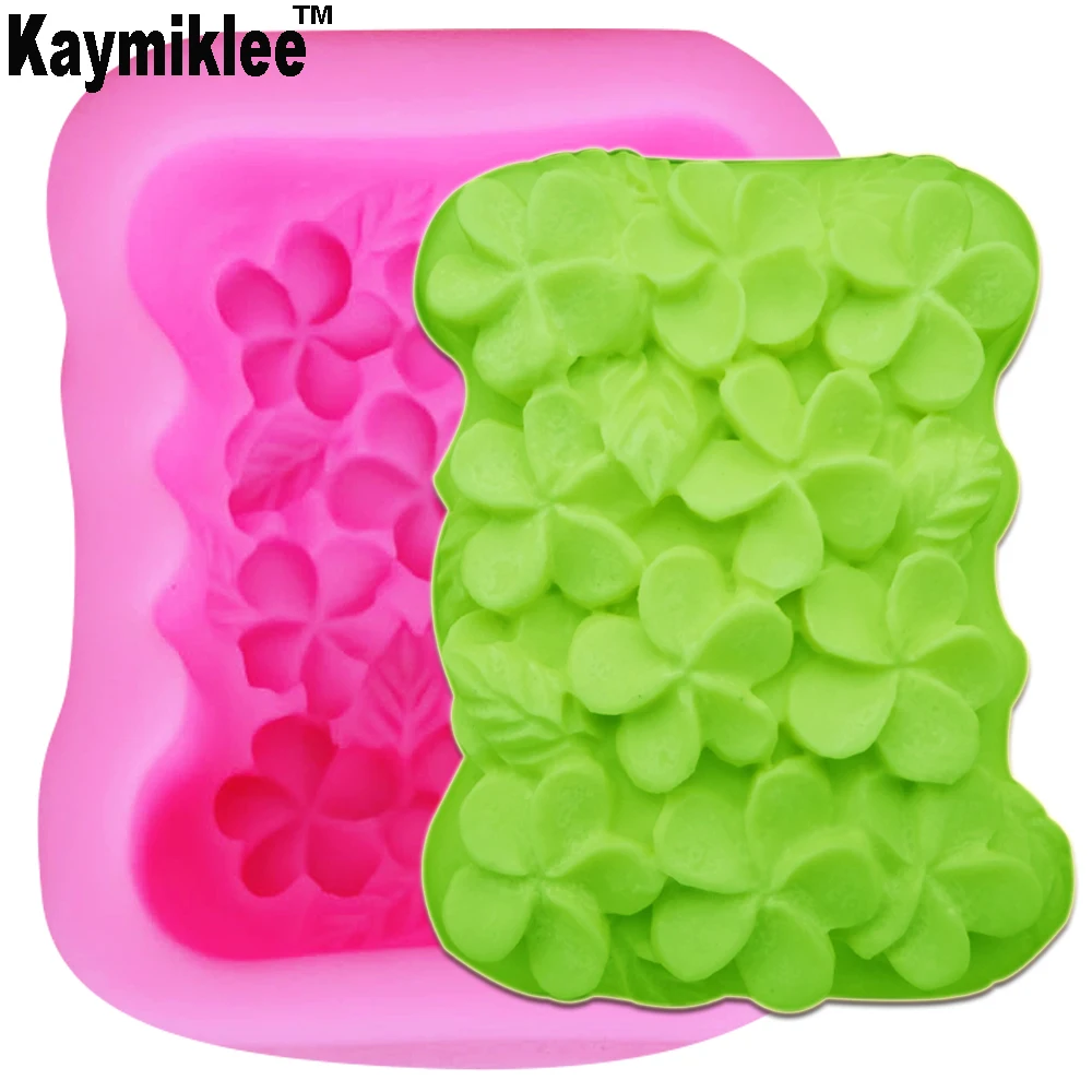 S038 1 шт. четыре листа свеча форма для мыла кухонная силиконовая форма для выпечки смолы домашнее украшение 3D глина для рукоделия воска