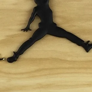 

10pcs 3D Car sticker for jump man 6.5x6.5cm gold silver black