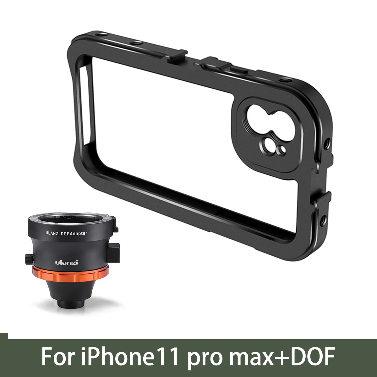 for 11 pro max Ulanzi DOF смартфон полный рамки камера объектив адаптер с чехол для телефона EF Крепление объектива SLR DSLR камера объектив адаптер - Цвет: for 11 pro max