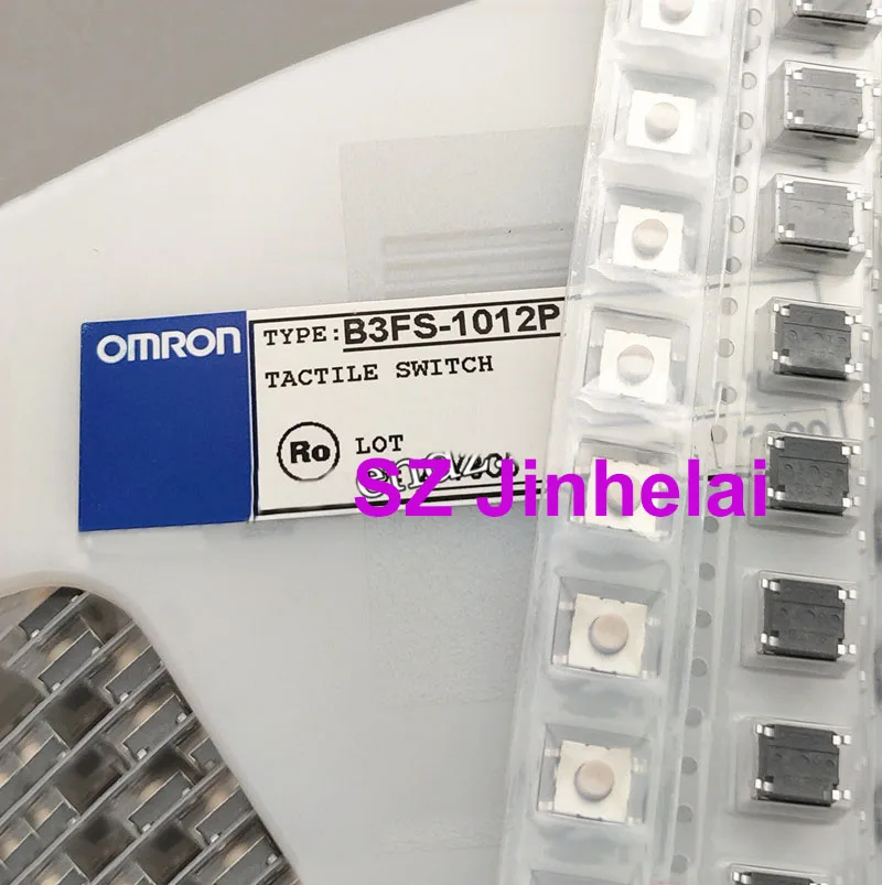 

100pcs OMRON B3FS-1012P Authentic original TACTILE SWITCH,Key button 6*6*4.3mm