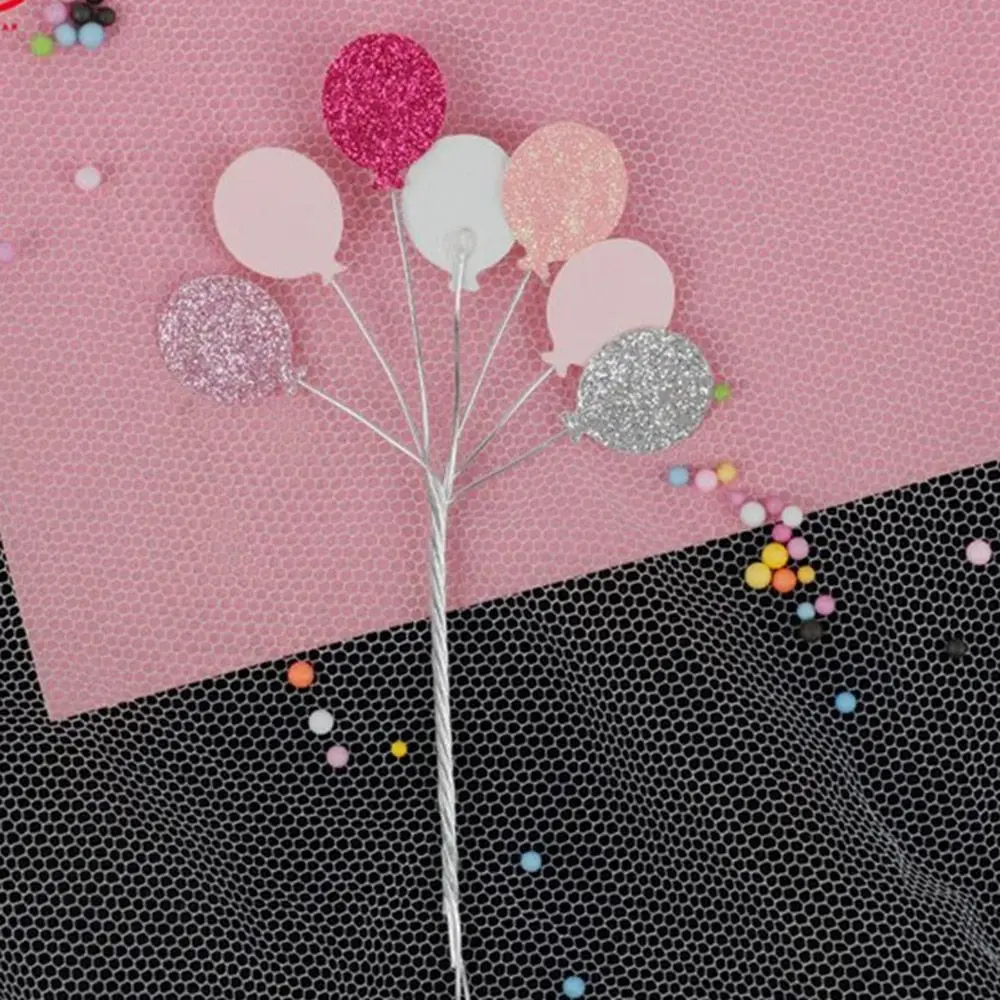 Торт Топпер кекс украшения творческий блеск маленький воздушный шар для Бэйби