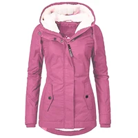 waterproof cotton padded jacket hood warm winter coat long sleeve plus size parkas s 4xl lined harajuku femmle clothing