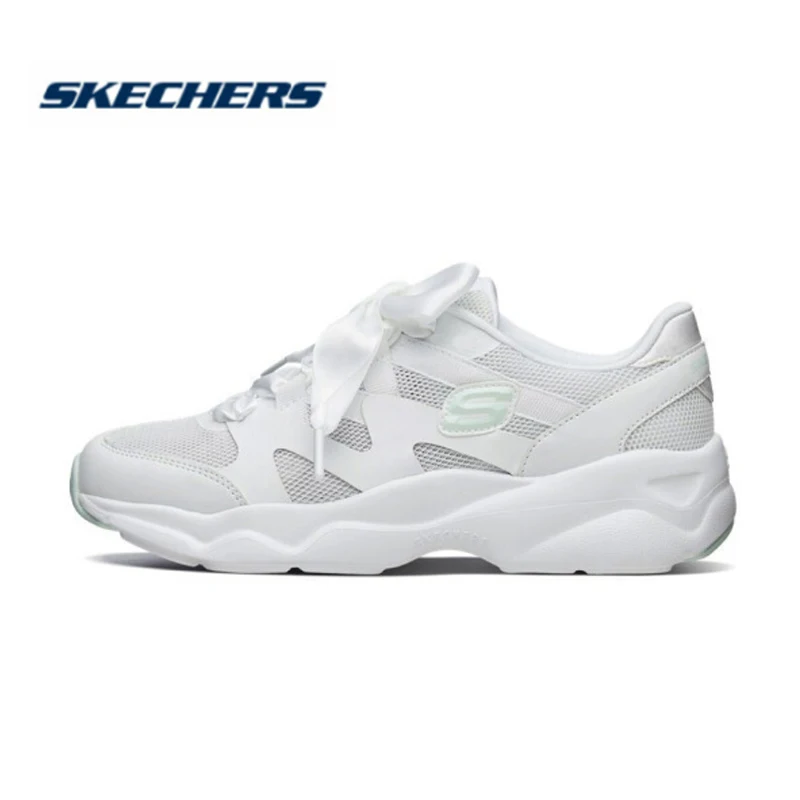 Женские кроссовки на платформе Skechers Повседневные Дышащие теннисные туфли