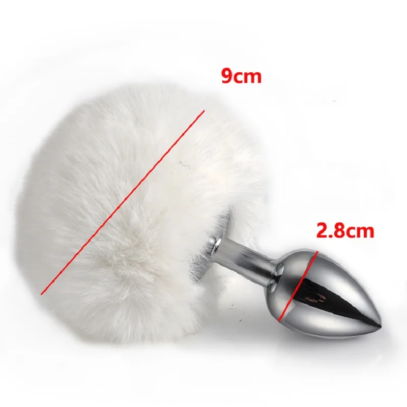 Металлическая Анальная пробка кролика фаллоимитатор аксессуары для простаты