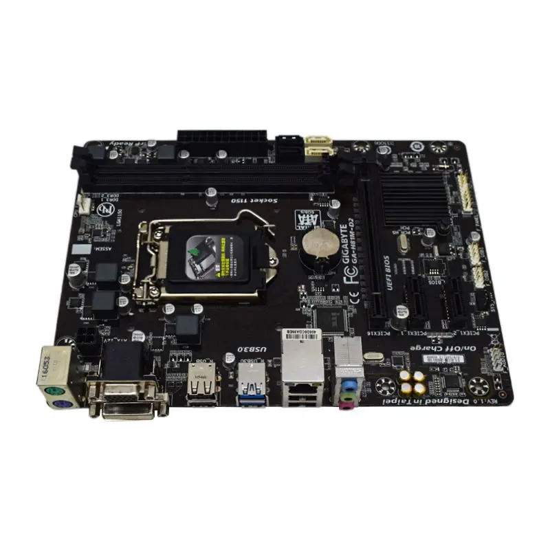 Для GIGABYTE GA H81M D2 LAG 1150 DDR3 intel H81 материнская плата I3 4150 4770K оригинальная б/у