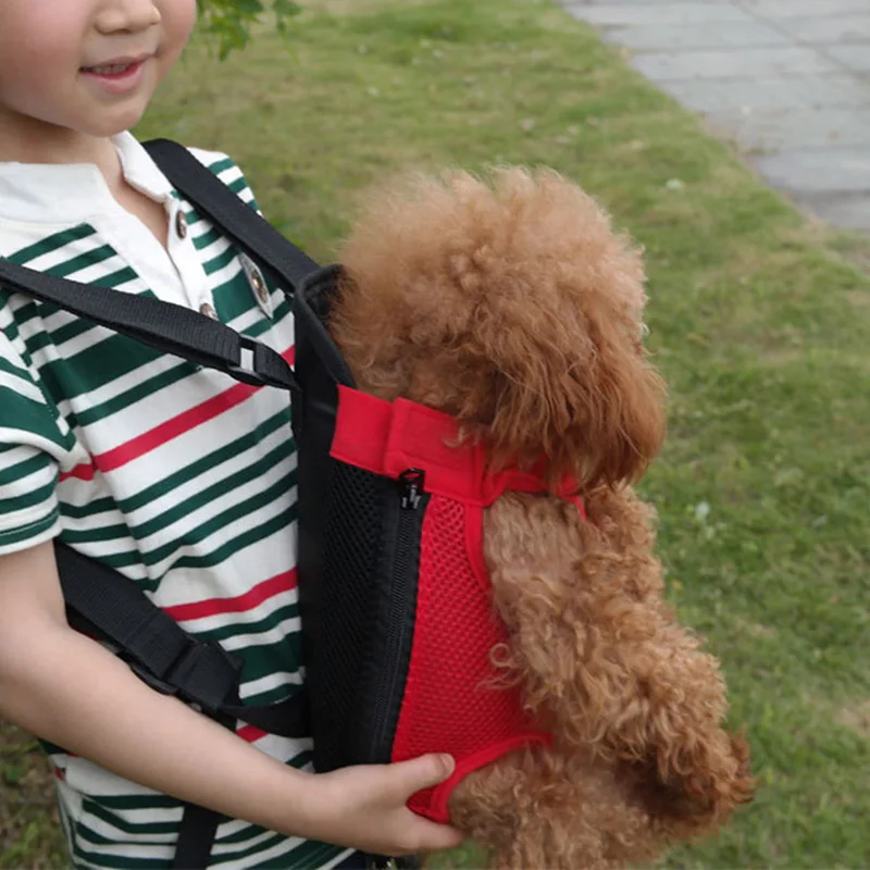 

Cats Small Dogs Mesh Backpack Breathable Pet Dog Carrier Cat Backpack Pet Chihuahua Corky Outdoor Travel Mesh Front Carrier Bags