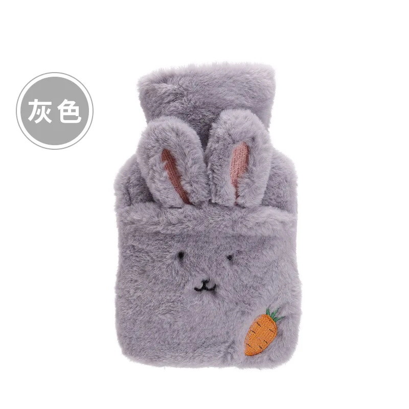 500 мл горячей воды Бутылка сумка packCute ПВХ стресс боли терапии вязаные мягкие