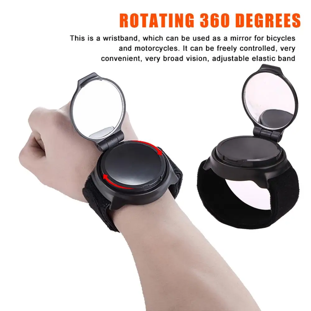 Зеркало велосипед зеркало заднего вида Велоспорт 360 градусов Поворот MTB Arm
