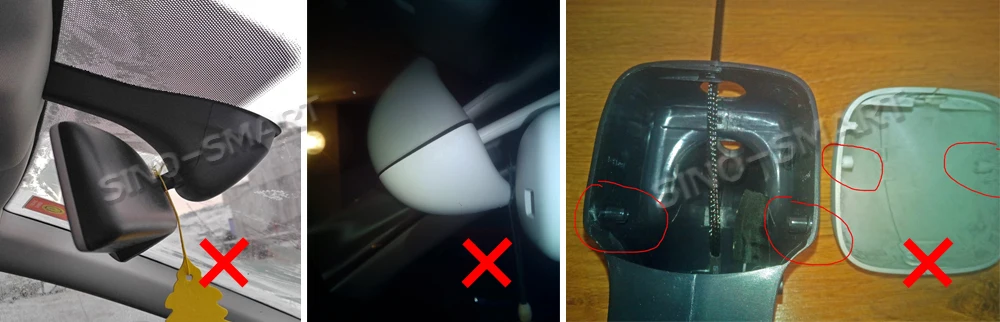 SINOSMART Novatek 96658 специальная автомобильная Wifi DVR камера для Skoda A5/Octavia 2012 Yeti и т. д. управление с помощью приложения SONY IMX323