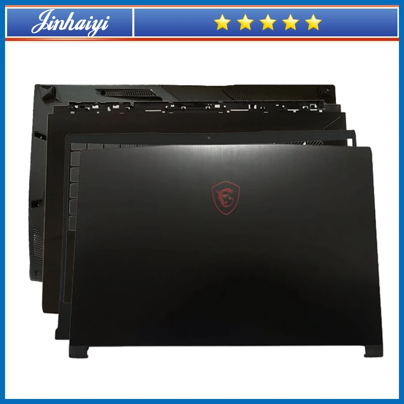 Корпус для ноутбука MSI GF63 GF63VR 8RC 8RD MS-16R1, верхняя крышка экрана, подставка для рук, Нижняя крышка, шарнирный чехол Корпус для ноутбука MSI GF63 GF63VR 8RC 8RD MS-16R1, верхняя крышка экрана, подставка для рук, Нижняя крышка, шарнирный чехол
