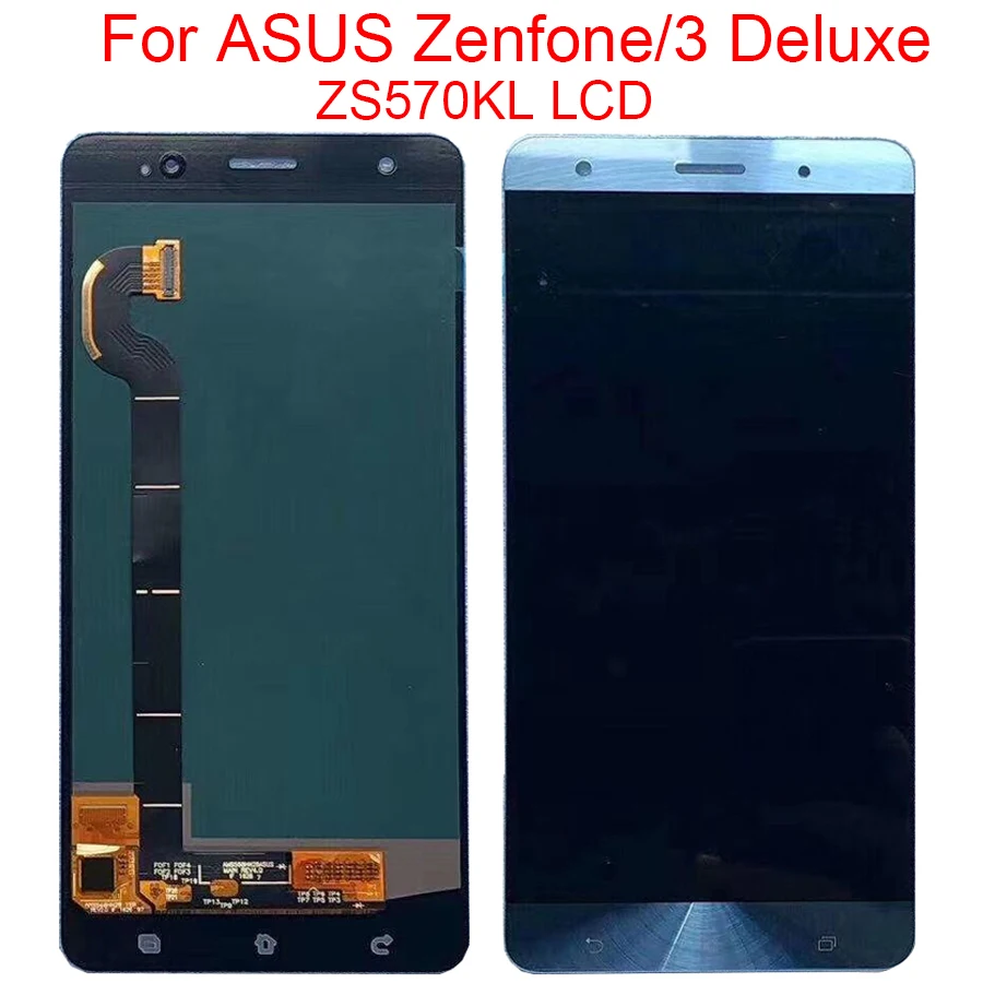 ЖК дисплей для ASUS Zenfone 3 Deluxe Z016S Z016D ZS570KL сенсорный экран с дигитайзером в сборе 5 7