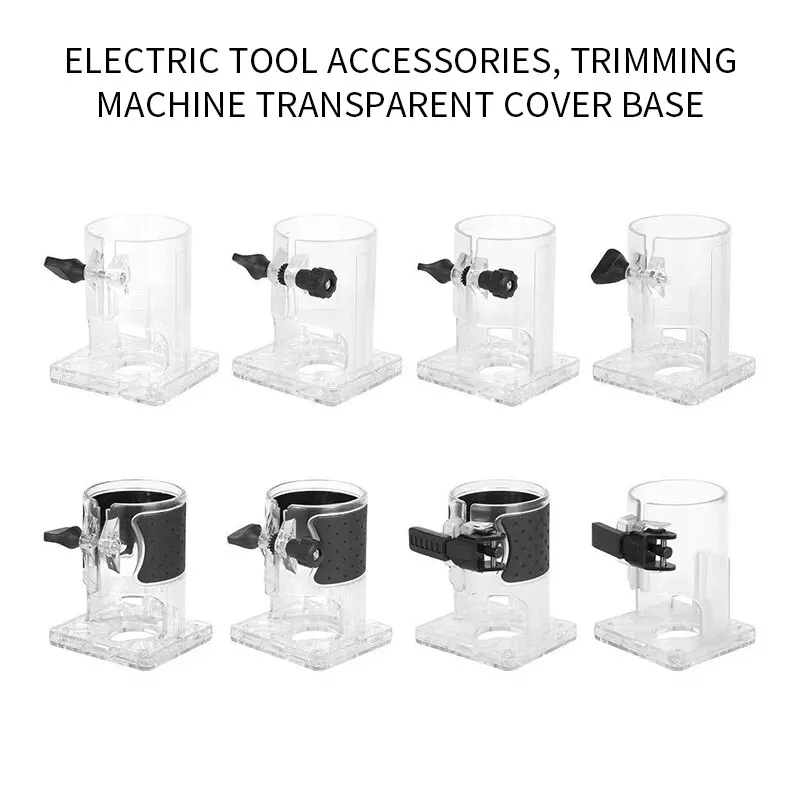 

Trimmer Base Plastic Base Board Woodworking Edge Cutter For Makita RT0701C/Worx WU601 Electric Trimming Machine Accessories