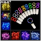 Светодиодная гирлянда из медной проволоки, 123 м