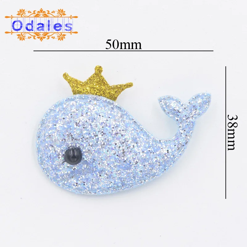 Блестящие нашивки в виде рыбок 24 шт. украшения для свадьбы Кит Аппликации товары
