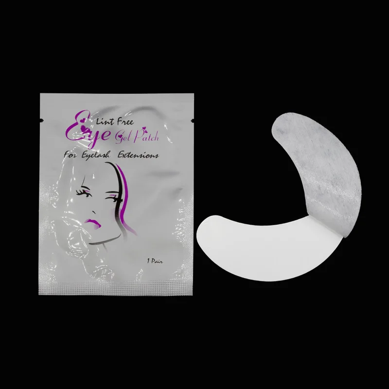 Бумажные накладки для наращивания ресниц 25 пар подушечки под глаза прививочные