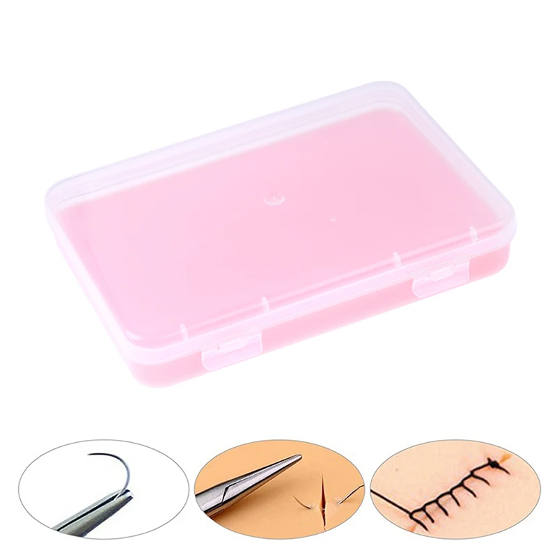 

Medical Silicone Surgical Suture Training Module Practice Suture Skin Model Box Medical Student Surgery Training Apparatus