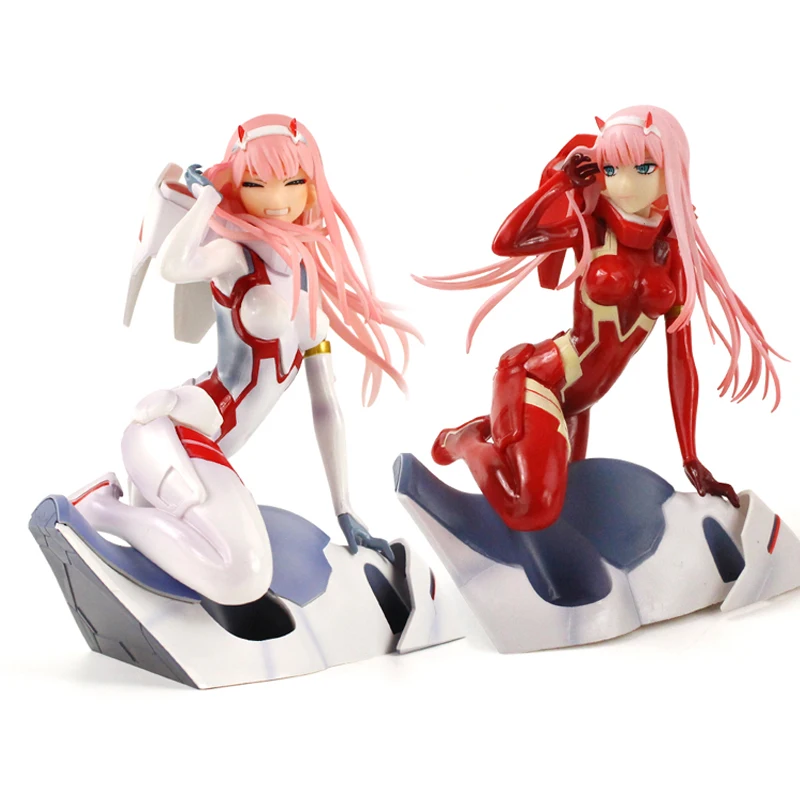 

16cm Zero Two Figurine Anime DARLING In The FRANXX Figure 02 Action Figures Girl PVC Collection Statue Model Toy Gifts