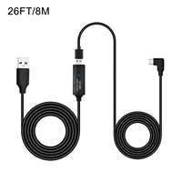 26ft link cable with signal booster home fast charge computer connector flexible vr accessories data transfer for oculus quest 2
