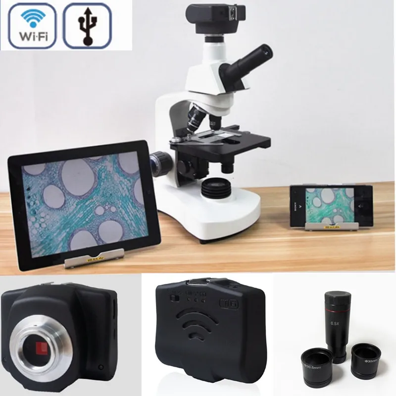 5.0MP HD wifi микроскоп электронный цифровой окуляр камера видео CMOS Окуляр с c
