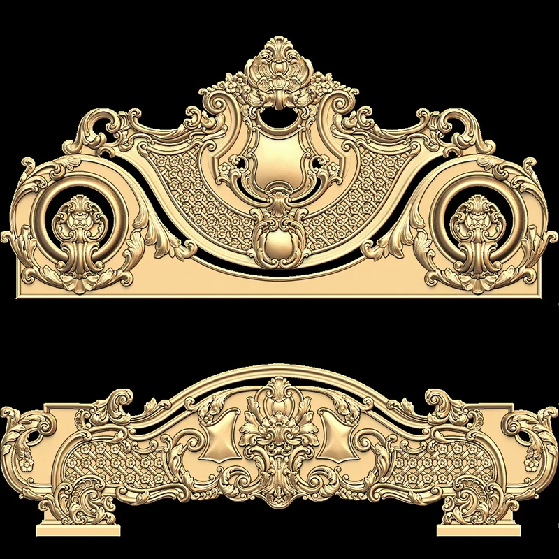 3D СТЛ модель кровати мебель для фрезерного станка с ЧПУ принтер Artcam Aspire Bas