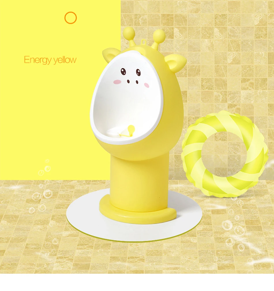 Детский горшок, унитаз, милая мультяшная обучающая сковорода, сиденье для унитаза, детское постельное белье, портативный писсуар, вертикальный настенный писсуар