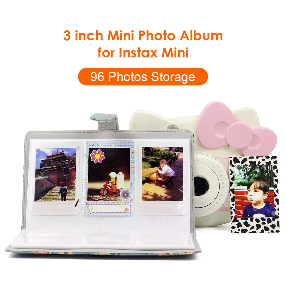 96 карманов мини-фильм фотоальбом книга для Fujifilm Instax Mini 11 9 8 7s 70 90 мгновенное имя