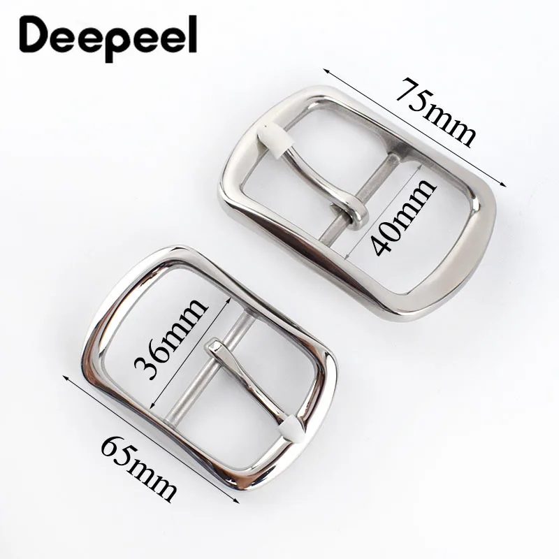 Meetee 35 мм 40 Высококачественная Мужская пряжка для ремня из нержавеющей стали