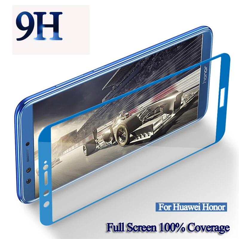Защитный стеклянный чехол для Huawei Honor 9 Lite Honer 10 Light Honor9 lite 9i 10i 20i полностью
