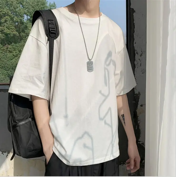 

2021 Summer Man Summer T shirts Men Short Sleeve cotton T-shirt casual Tee Shirt Tops