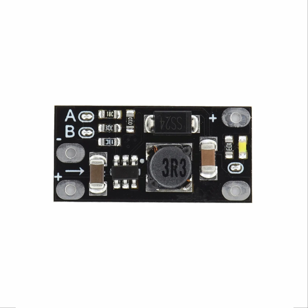 

3.7V to 12V Mini DC-DC boost module supports 5V / 8V / 9V / 12V output lithium battery boost