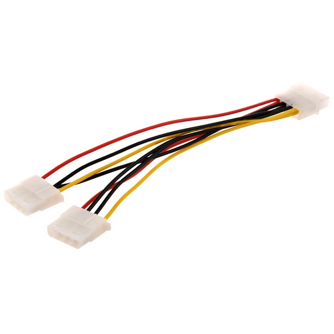 Компьютерный кабель разветвитель Molex с 4 контактным источником питания и SATA