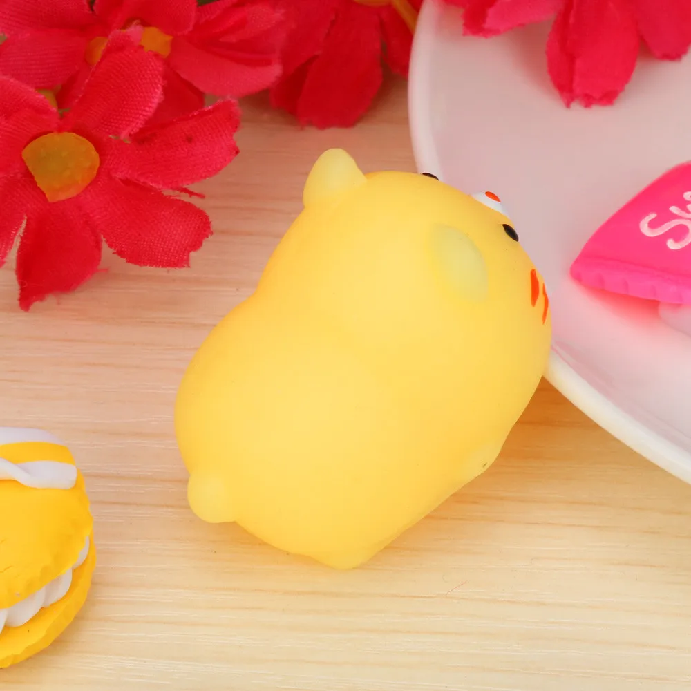 

1Pc Cute Mochi Squishy Cat Squeeze Healing Fun Kids Kawaii Toy Stress Reliever Decor For Kids Adult Christmas Decompression Gift