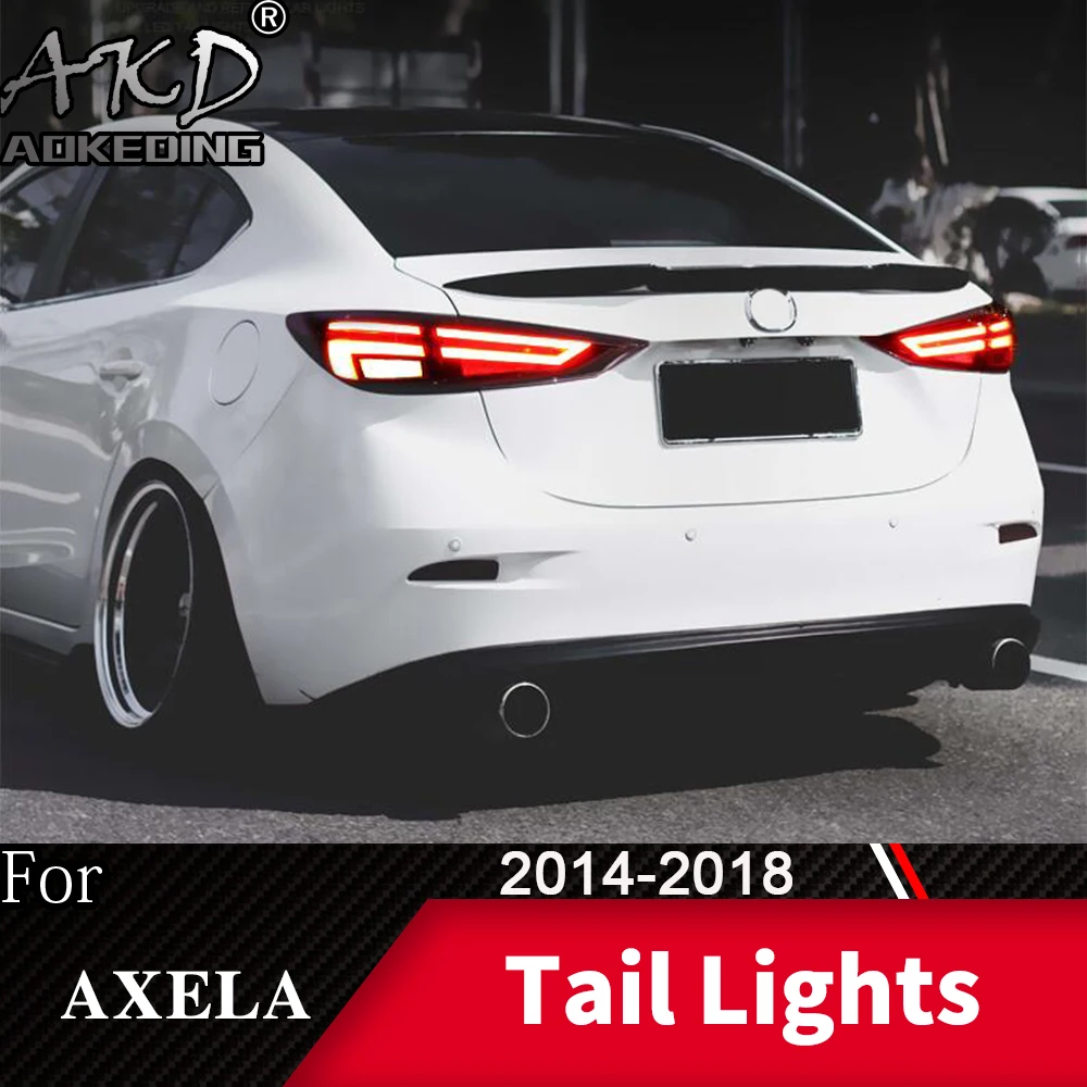 Задняя фара для автомобиля Mazda 3 Mazda3 Axela 2014 2018 светодиодный задние фары