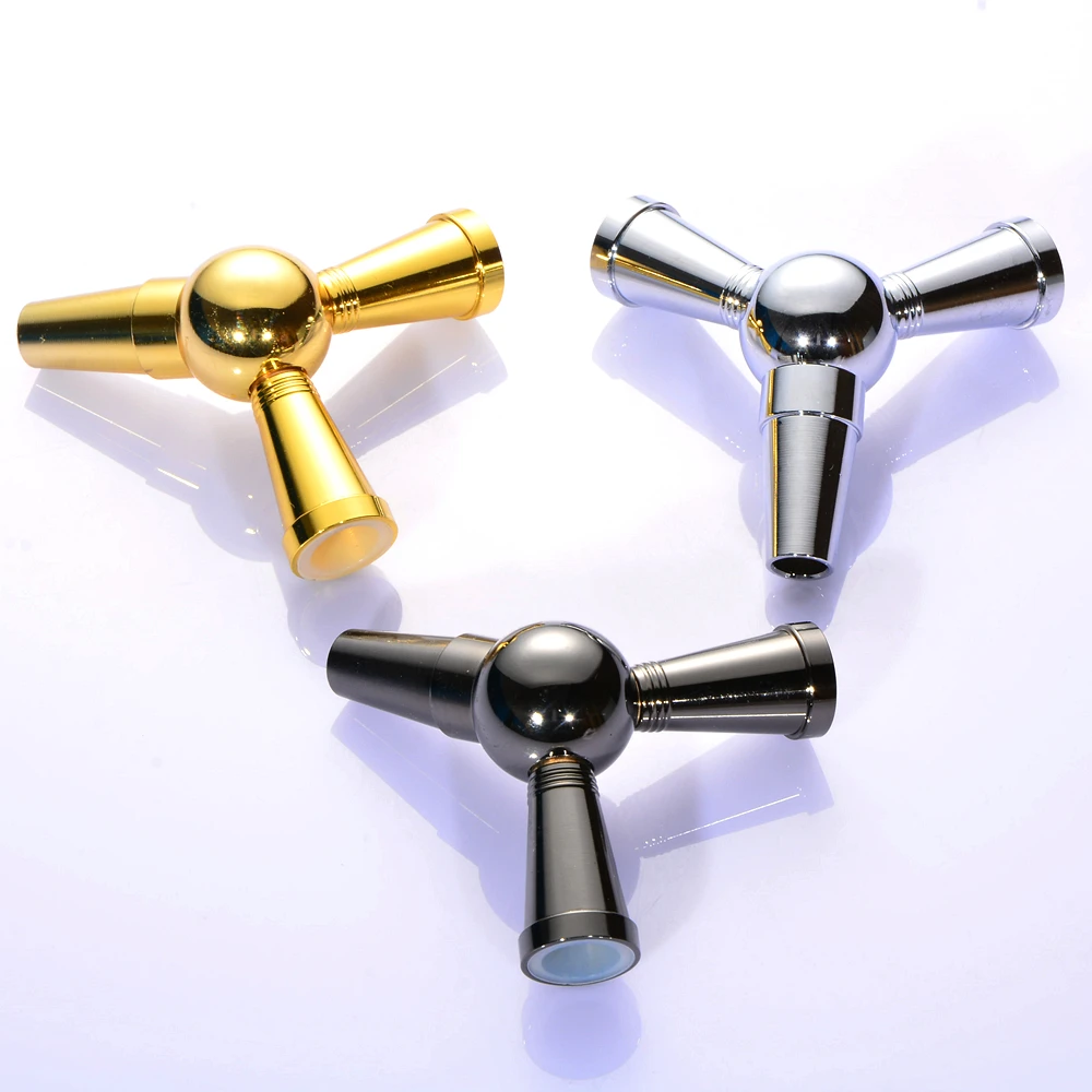 Трубка для кальяна шланг адаптер из алюминиевого сплава два в одном|Трубки и