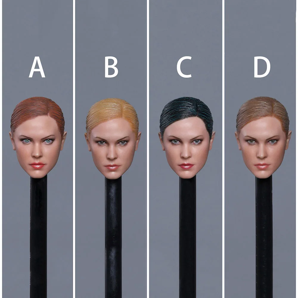 

GACTOYS GC022 1/6 красота Европейский женский убийца резьба по голове с ожесточенными глазами подходит 12 "фигурку кукла suntan body