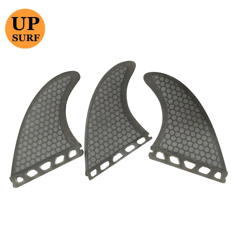 Surfboard M Single Tabs thruster Fins Orange/blue/white/black/green Honeycomb | Спорт и развлечения