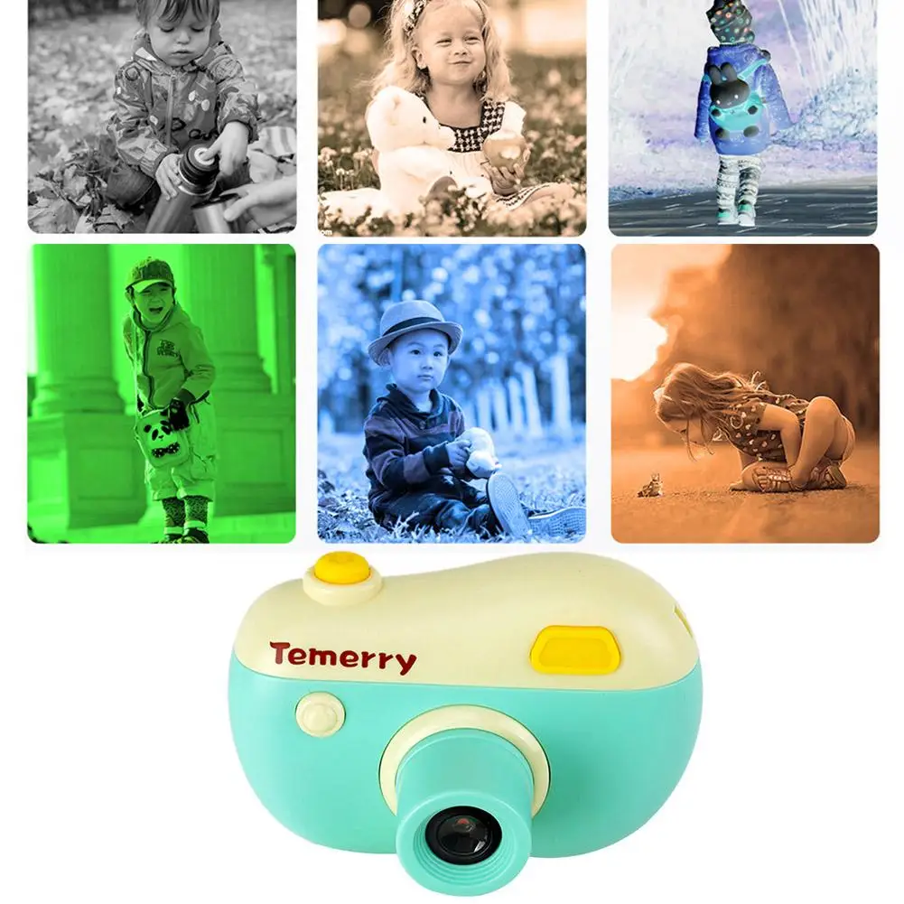 

Children Take Photo Educational Toys Baby Learning Cartoon Video Camera Mini SD Card Maximum Support 32G 9.3x6.5x3.0cm