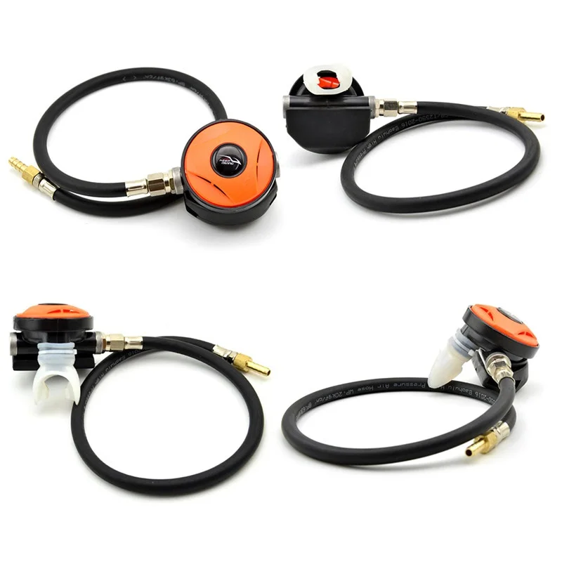 

Mounchain 2nd Stage Diving Breathing Regulater Adjustable Explorer Diving Pressure Reducer Respirator Diving Mouth Bite Scuba