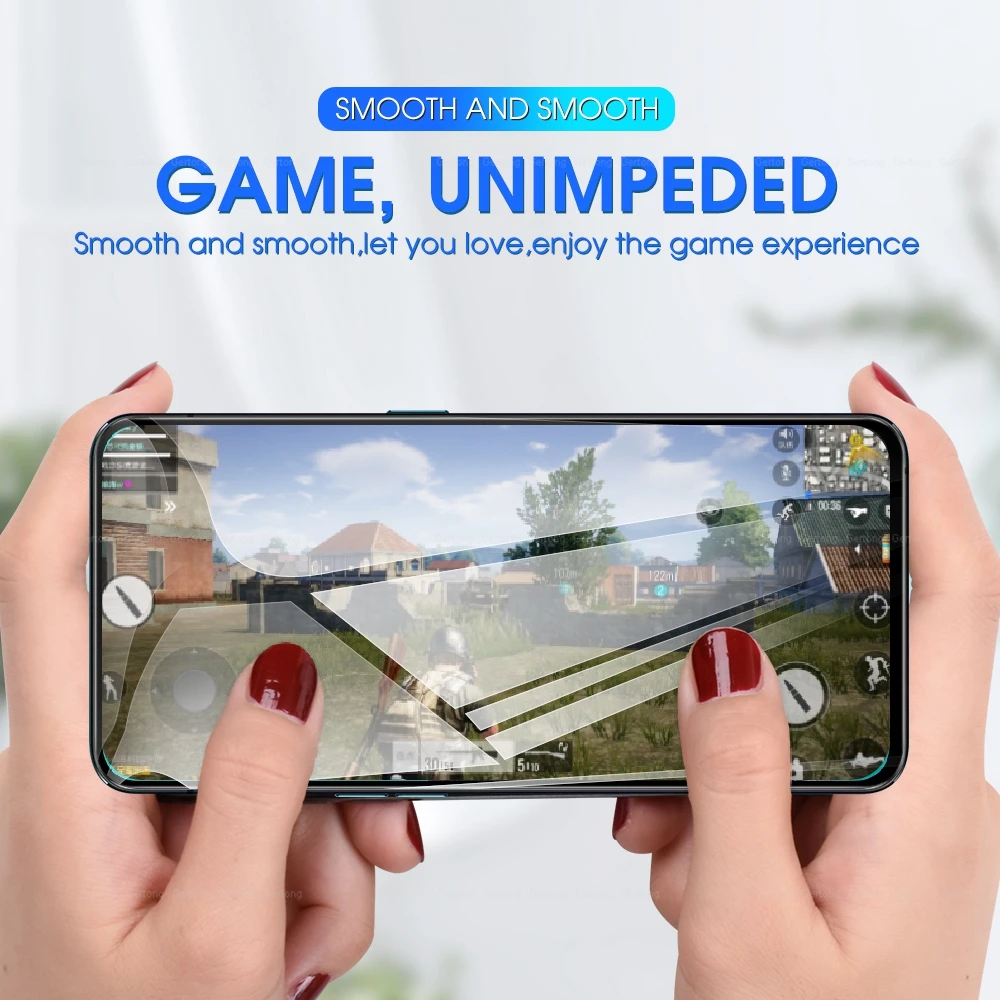 Закаленное стекло с полным покрытием для OPPO Realme X 1 2 3 Pro XT Lite Q C1 C2 Защита экрана Reno Z