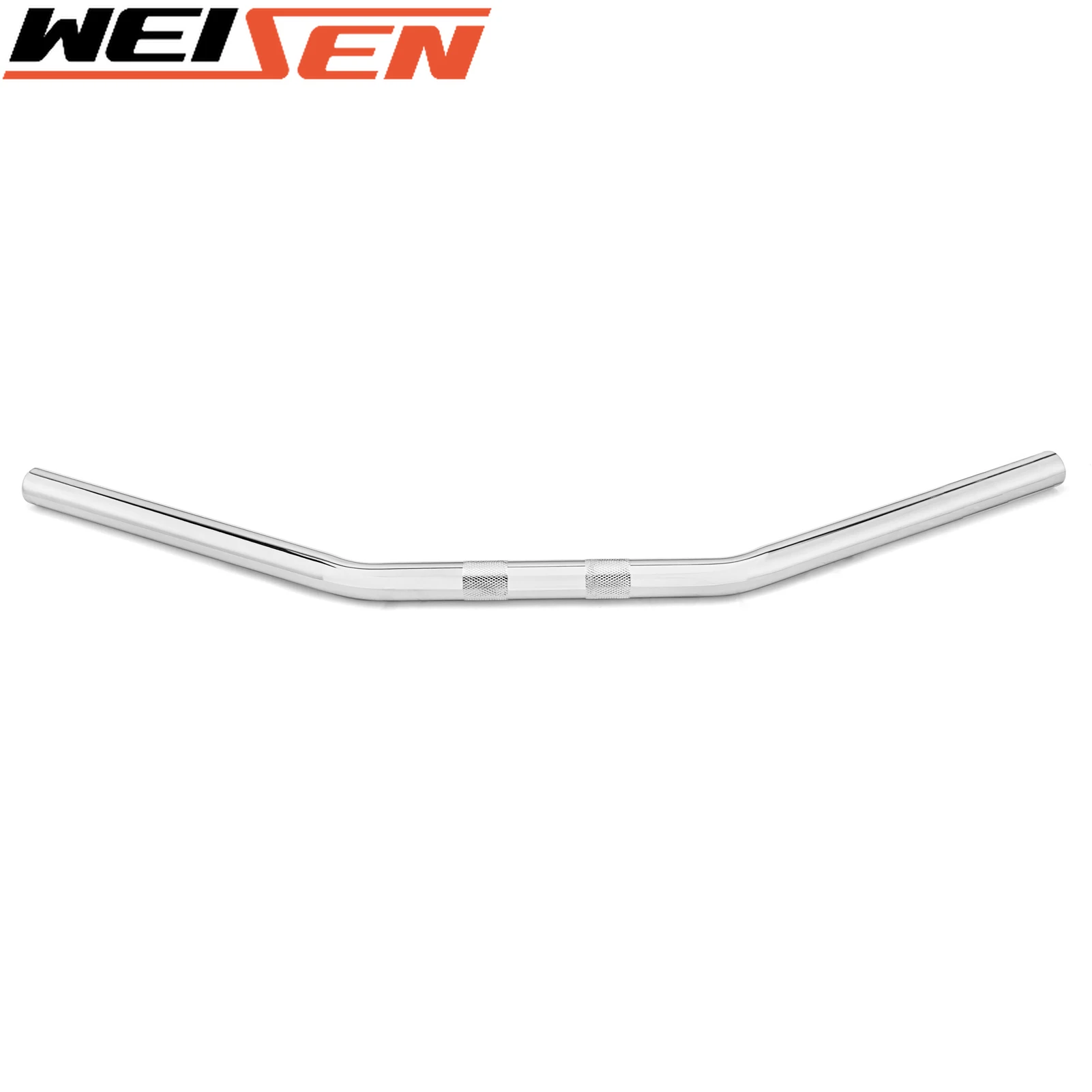 

Universal For Harley-Davidson Honda Yamaha Suzuki Kawasaki 0" Rise Triple Chrome Drag Bar Seamless Pipe Motorcycle Accessories