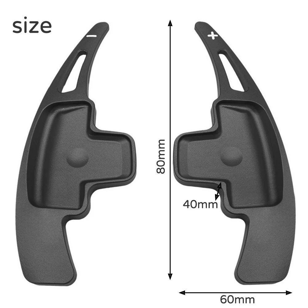 

2pcs Aluminum Steering Wheel Paddle Shifter Extension for Benz Paddle Shifter