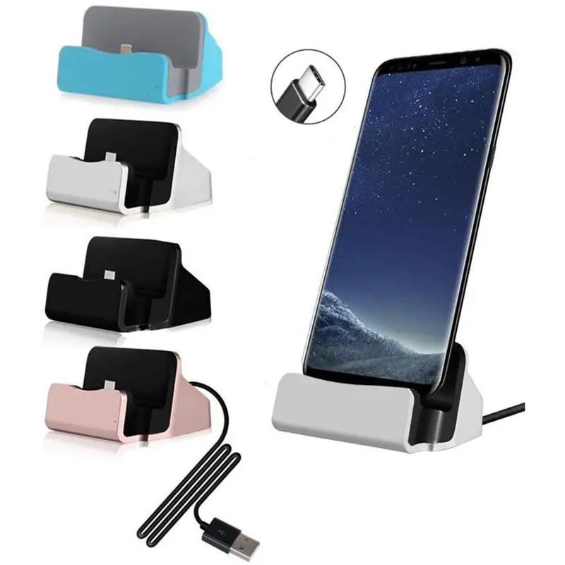 Зарядная док станция с Usb Type C для Huawei P20/P30 Pro/Samsung Galaxy S8/S9/S10 Plus|Док-станции| |