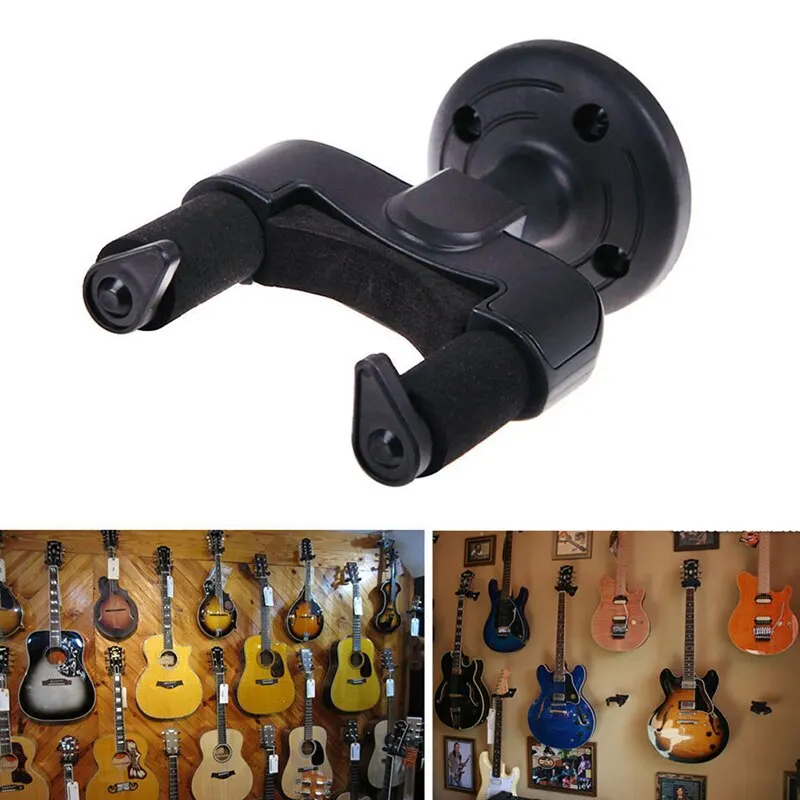 

1 Set Universal Electric Guitar Wall Hanger Holder Stand Rack Hook Mount For All Size Guitars String Instruments Wall Hanger