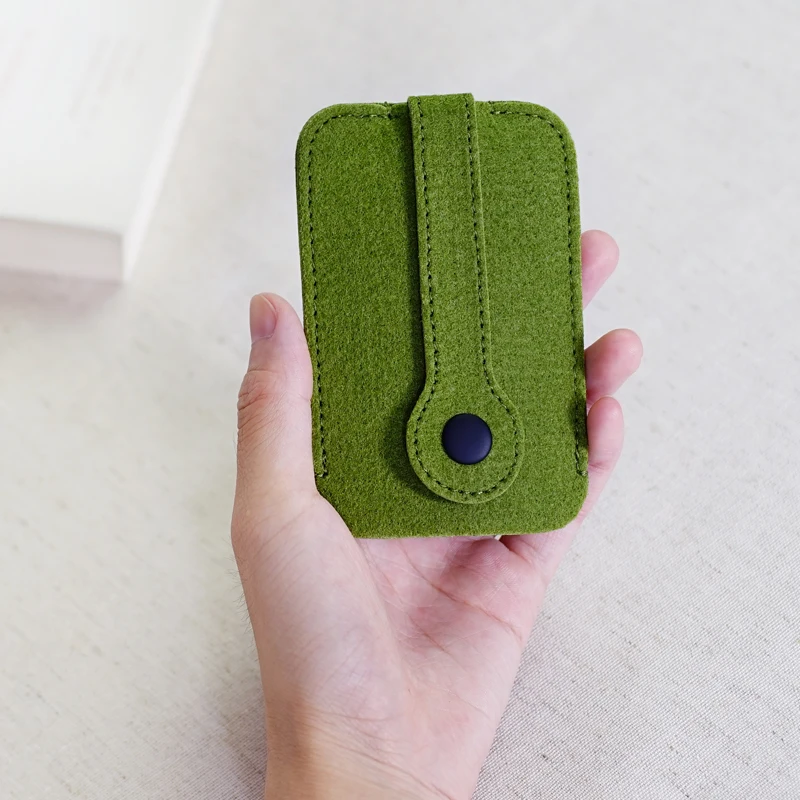 2019 популярное автомобильное портмоне для ключей мужчин женщин шерстяной войлок