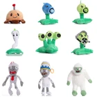 Плюшевые игрушки Растения против Зомби, плюшевая кукла PVZ, растения-зомби, мягкие игрушки для детей, рождественский подарок, 9 шт.лот