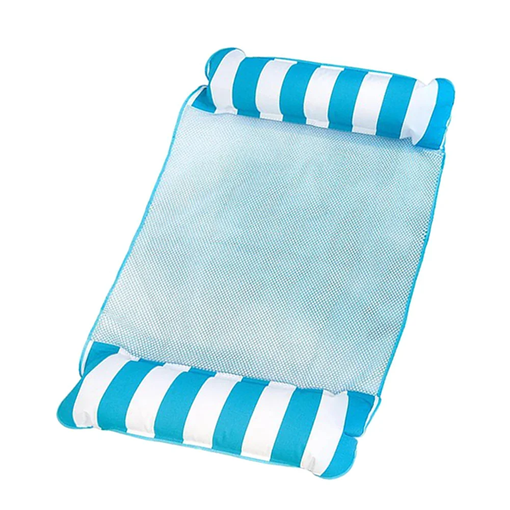 

Floating Water Hammock Float Lounger Floating Toys Inflatable Floating Bed Chair Swimming Pool Foldable Inflatable Hammock Bed
